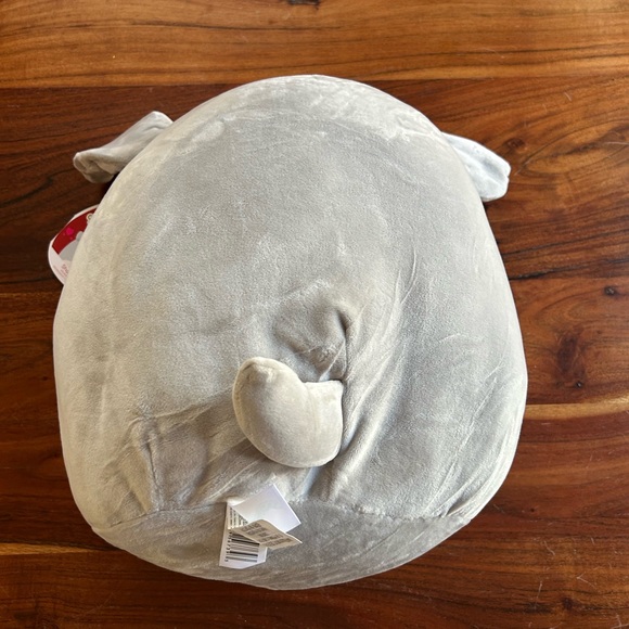 NWT Squishmallow Shaun the Schnauzer Dog 16" Gray Valentines Hearts Animal - Picture 5 of 7